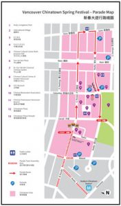 Vancouver Chinese New Year Parade Route 2020